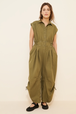 Shirting Parachute Jumpsuit | Nuuly