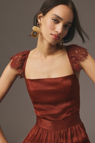 By Anthropologie Lace Mix Jumpsuit | Nuuly