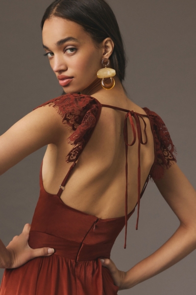 By Anthropologie Lace Mix Jumpsuit | Nuuly