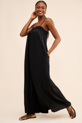 Sleeveless wide leg jumpsuit deals