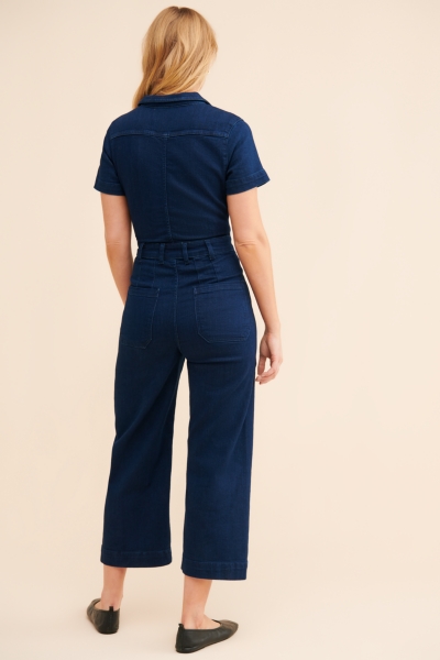 The Colette Weekend Denim Jumpsuit | Nuuly