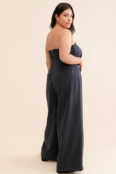 The Skipper Strapless Crop Wide-Leg Jumpsuit | Nuuly