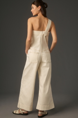 One-Shoulder Utility Overalls