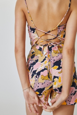 Tie-Back Romper