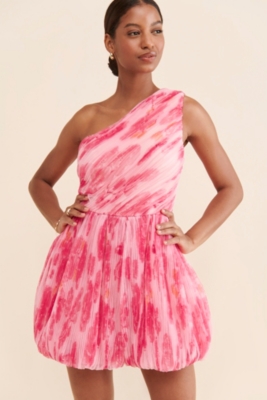One-Shoulder Floral Romper | Nuuly