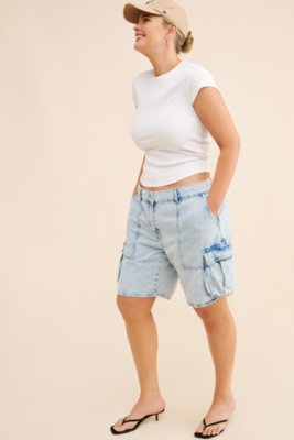【YOURNUS】Crocs Cargo Denim Shorts 51sxSlFgrOL._SY350_QL65_.jpg