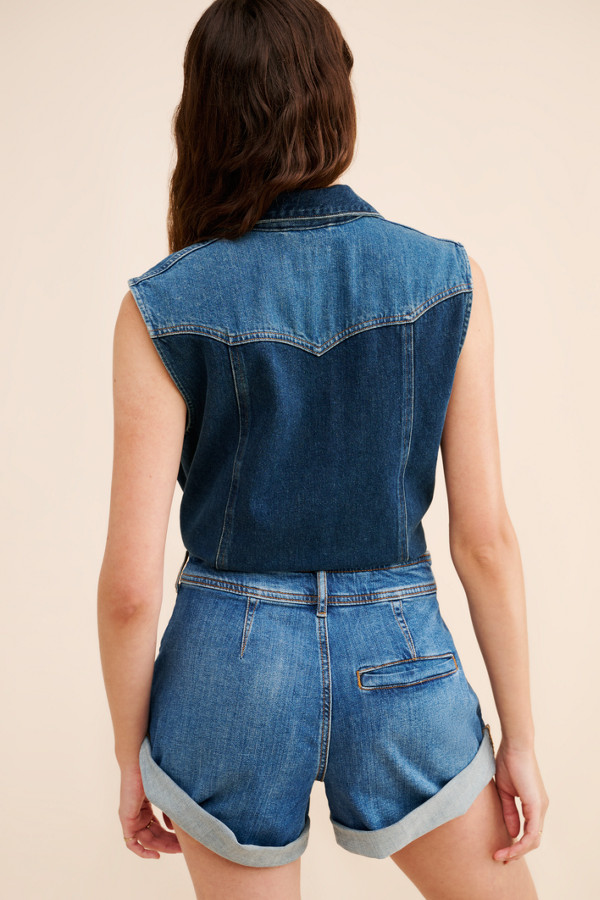 Rolled Denim Shorts | Nuuly Rolled Denim Shorts | Nuuly