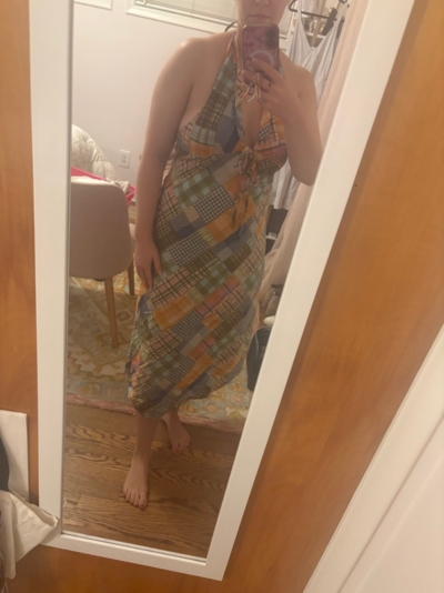 Danny Madras Halter Dress | Nuuly