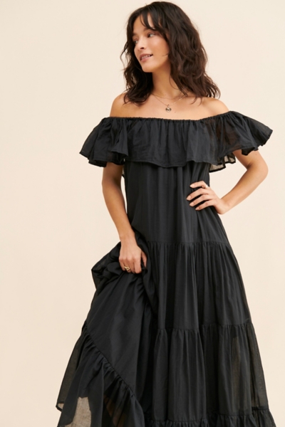 Orchid Ruffled Maxi Dress | Nuuly