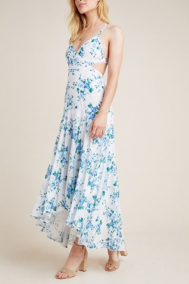 yumi kim julia silk midi dress