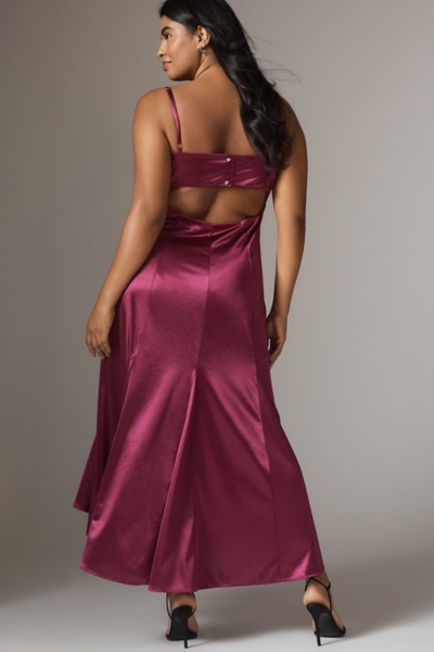 sachin and babi light blue dress Strapless Drop Waist Maxi Dress in Lavender main image 0