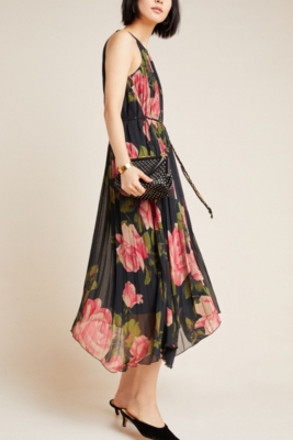 Anthropologieオリジナル! Emeline Pleated Midi Dress Emeline Pleated Midi Dress | Anthropologie