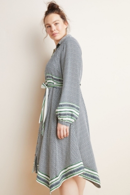 ワンピース Maeve Constantine Midi Dress Maeve by Anthropologie Constantine Midi shirt dress size 6