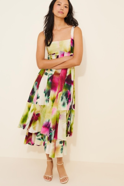 maxi denim overall dress Denim Overall Midi M