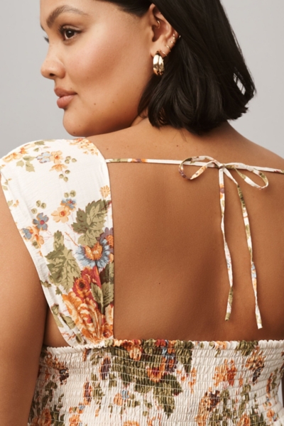 anthropologie sleeveless square neck maxi dress CeliaB Bunya Sleeveless Square-Neck Maxi Dress