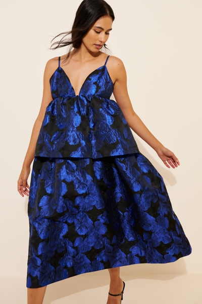 Sleeveless Open-Back Midi Dress | Nuuly