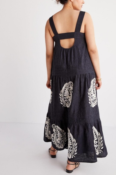 Felicity Embroidered Maxi Dress | Nuuly