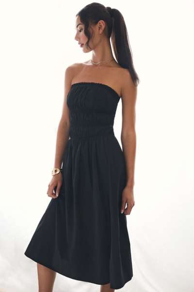 Strapless Smocked Dress | Nuuly