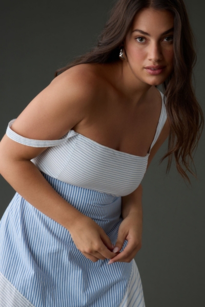 Asymmetrical Square-Neck Dress | Nuuly