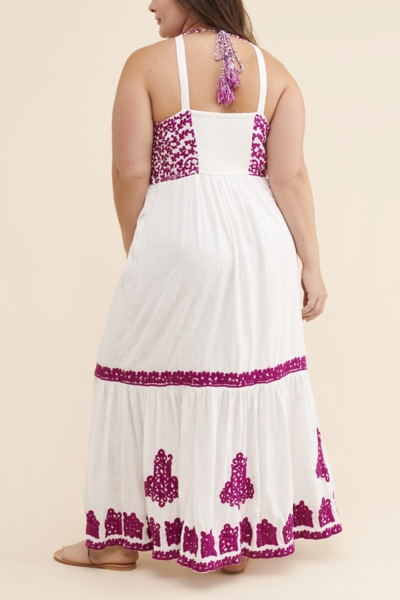 Manuela Embroidered Maxi | Nuuly