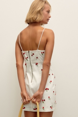 3-D Mini Dress