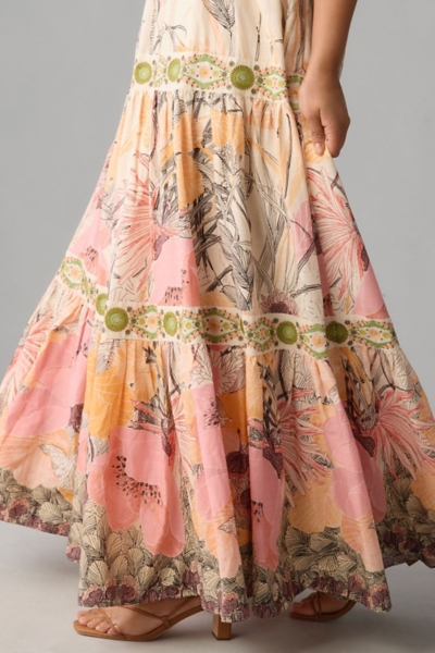 spandex maxi dress Multi Color Maxi Dress – Walk In Closet by Ava W