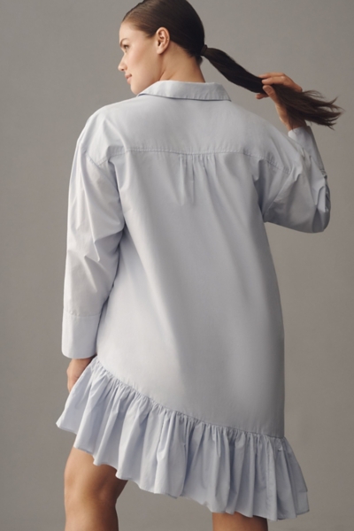 maeve long-sleeve 3d bows asymmetrical mini dress Long-Sleeve 3D Bows Asymmetrical Mini Dress