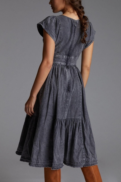Denim Midi Dress | Nuuly