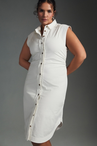 Midi Collared Shirt Dress | Nuuly