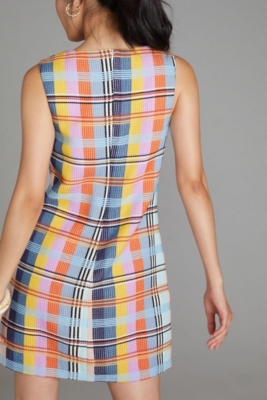 Plaid Shift Mini Dress | Nuuly