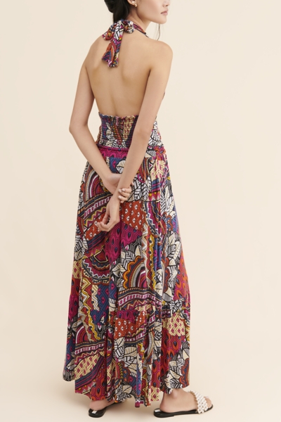 knee length dresses for ladies Cynthia Green Maxi Dress main image 1