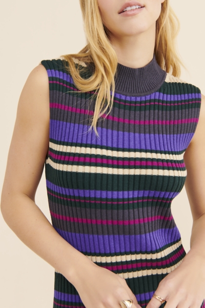 Anne Ribbed Midi Dress | Nuuly