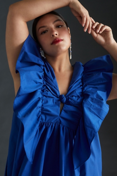 Ruffled Waistless Mini Dress | Nuuly