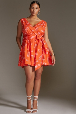 Mainely Lobster Wrap Dress