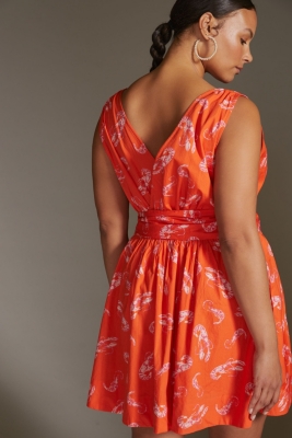 Mainely Lobster Wrap Dress