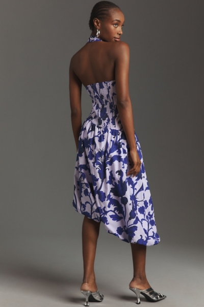 Halter Bubble Midi Dress | Nuuly