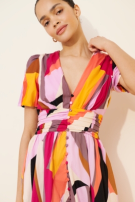 The Katerina Button-Front Dress