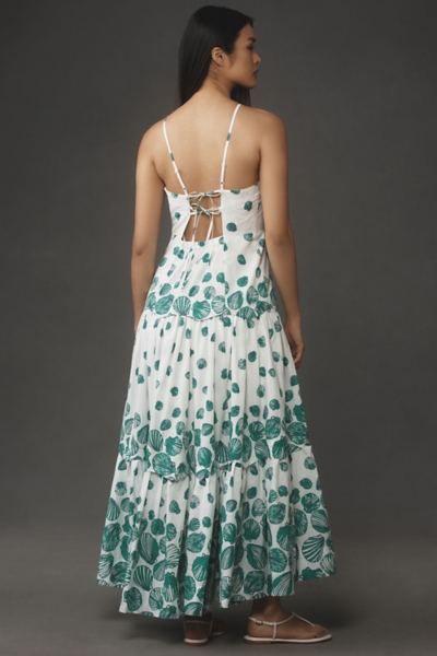 Halter Tiered Maxi Dress | Nuuly