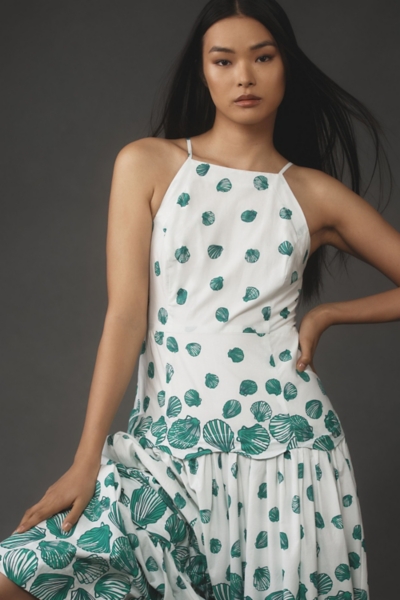 Halter Tiered Maxi Dress | Nuuly