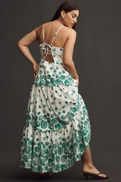 Halter Tiered Maxi Dress | Nuuly