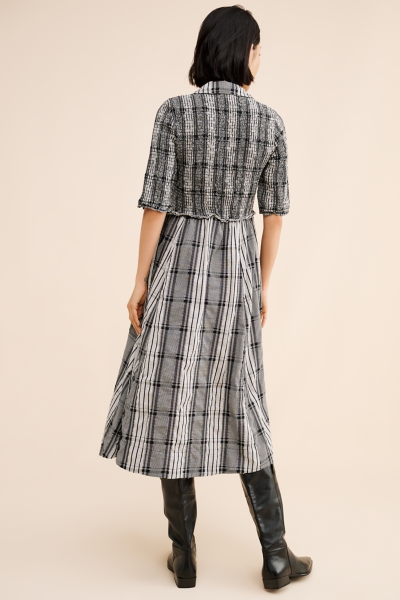 short sleeve smocked midi dress By Anthropologie Short-Sleeve Smocked Midi Dress