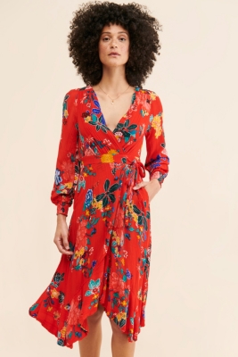 Boswell Wrap Dress | Nuuly