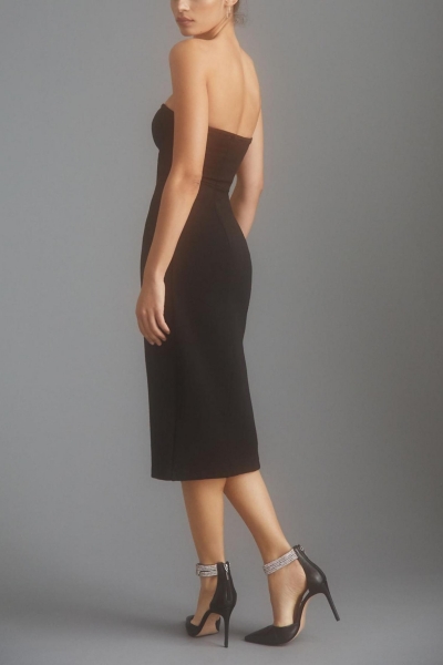 Ribbed Cutout Midi Dress | Nuuly