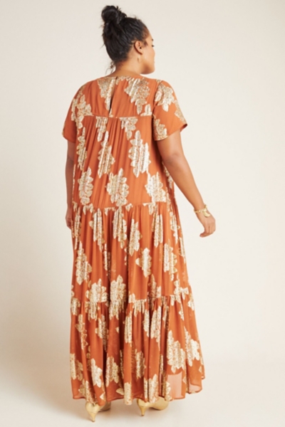 blue maxi dress sale Sideline Strut Maxi Dress – Adeline