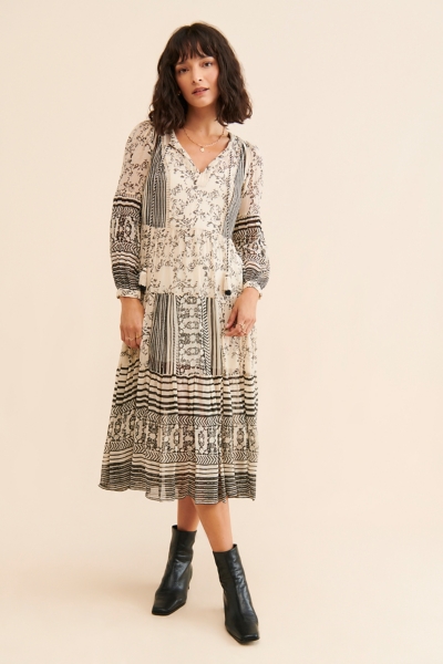 Talulah Tiered Midi Dress | Nuuly