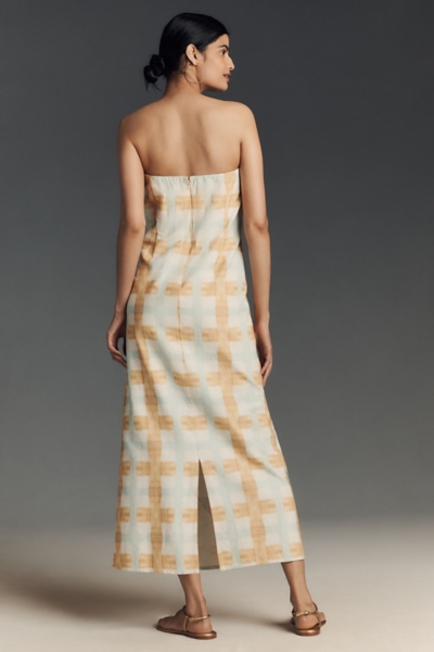 cotton on strapless dress COTTON STRAPLESS DRESS MODEL 3 - RULA