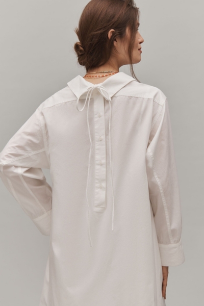 Long-Sleeve Maxi Shirt Dress | Nuuly