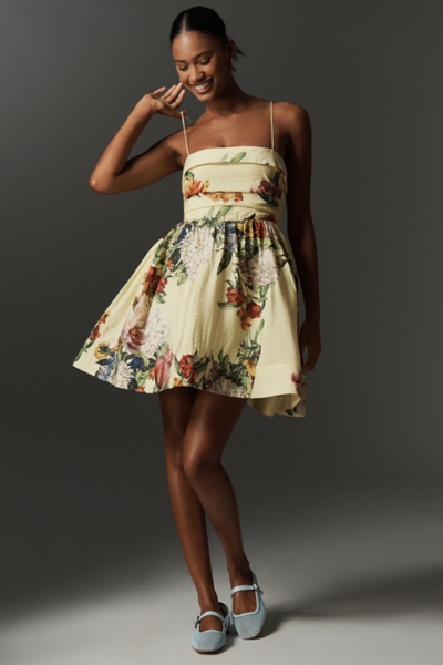 Sleeveless Fit & Flare Mini Dress | Nuuly