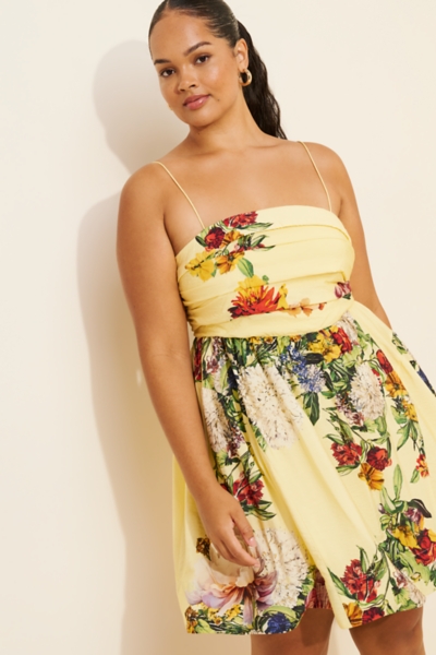 Sleeveless Fit & Flare Mini Dress | Nuuly