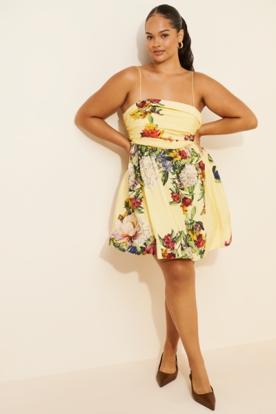 Sleeveless Fit & Flare Mini Dress | Nuuly